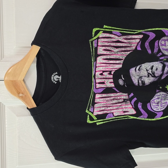 NWOT Jimi Hendrix Graphic New York Experience Short Sleeve Tshirt Black SZ Small - Picture 5 of 13